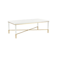 Chelsea House Hamlet Cocktail Table - White