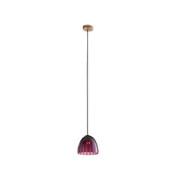 Wildwood Caterina Single Pendant - Aubergine