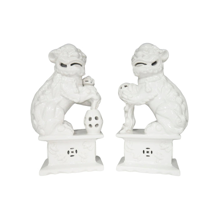 Chelsea House White Foo Dog (PR)