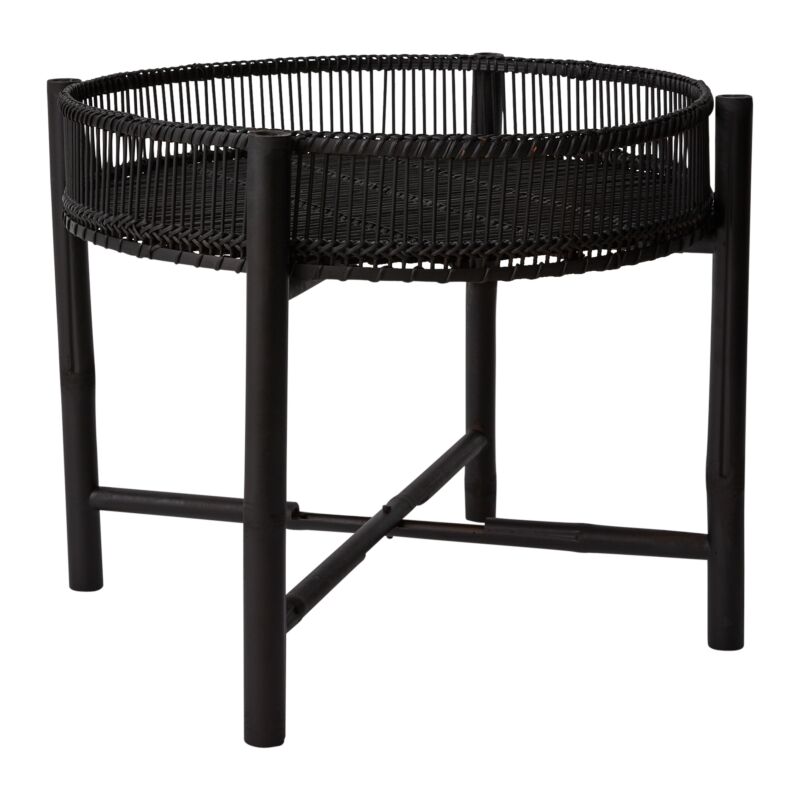 Design Shop Black Nash Stand, 18.25" X 16.75".