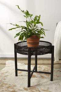 Design Shop Black Nash Stand, 18.25" X 16.75".