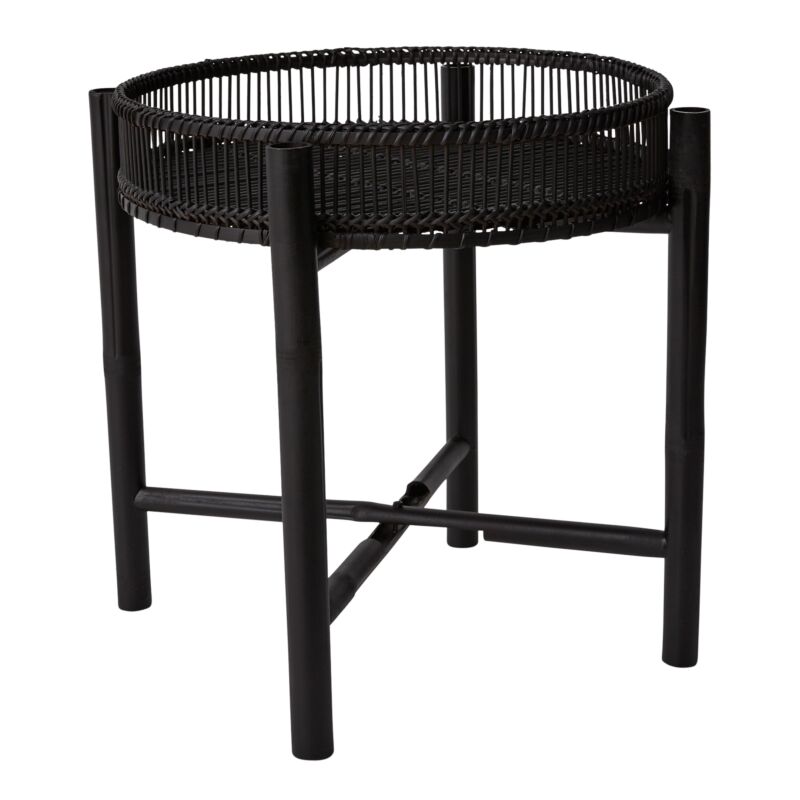 Design Shop Black Nash Stand, 22.25" X 18.25".
