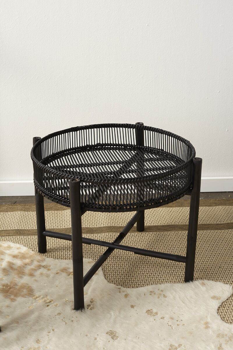 Design Shop Black Nash Stand, 22.25" X 18.25".