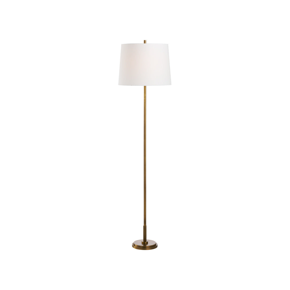 Chelsea House Underwood Floor Lamp - Aged Brass