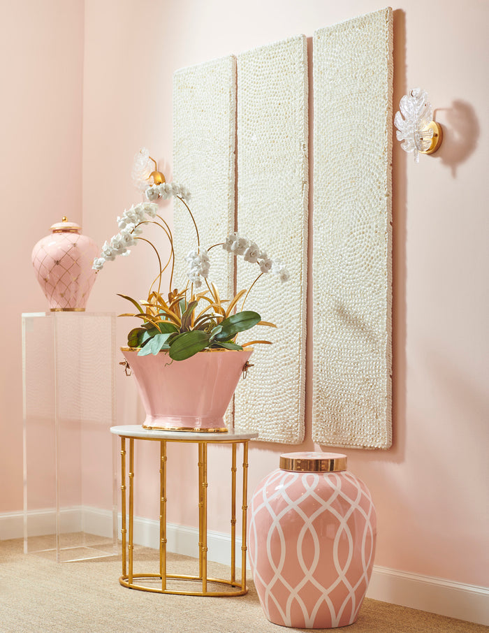 Chelsea House Glass Leaf Sconce