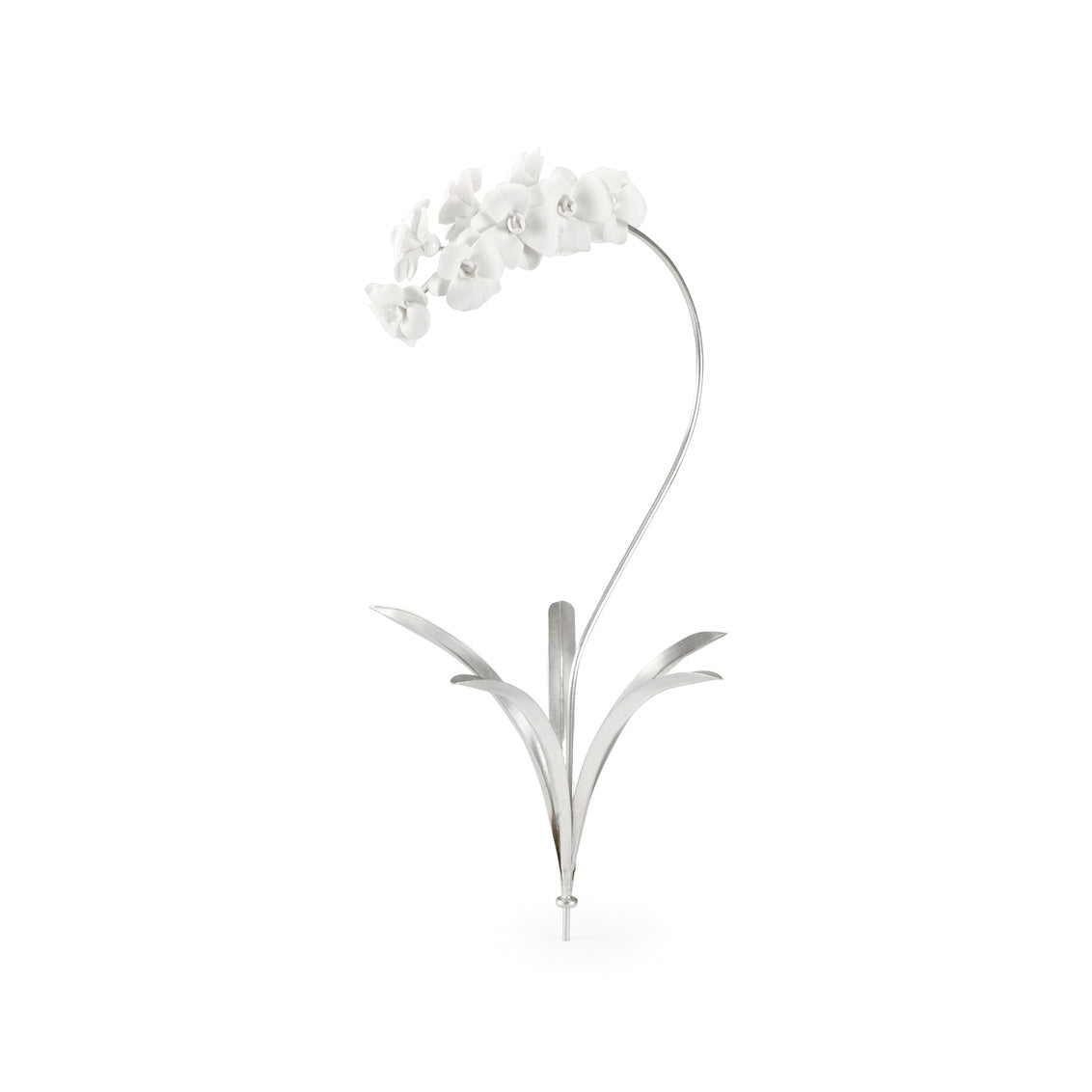 Chelsea House Orchid Stem - Silver (Med)