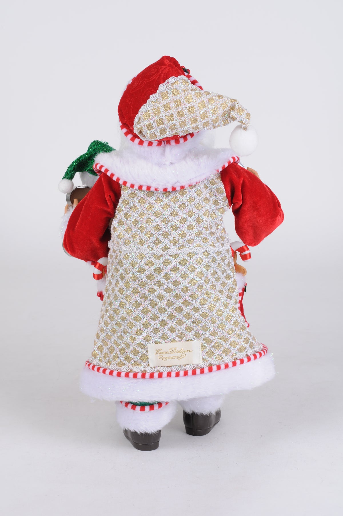 Karen Didion Whimsical Gingerbread Santa Claus