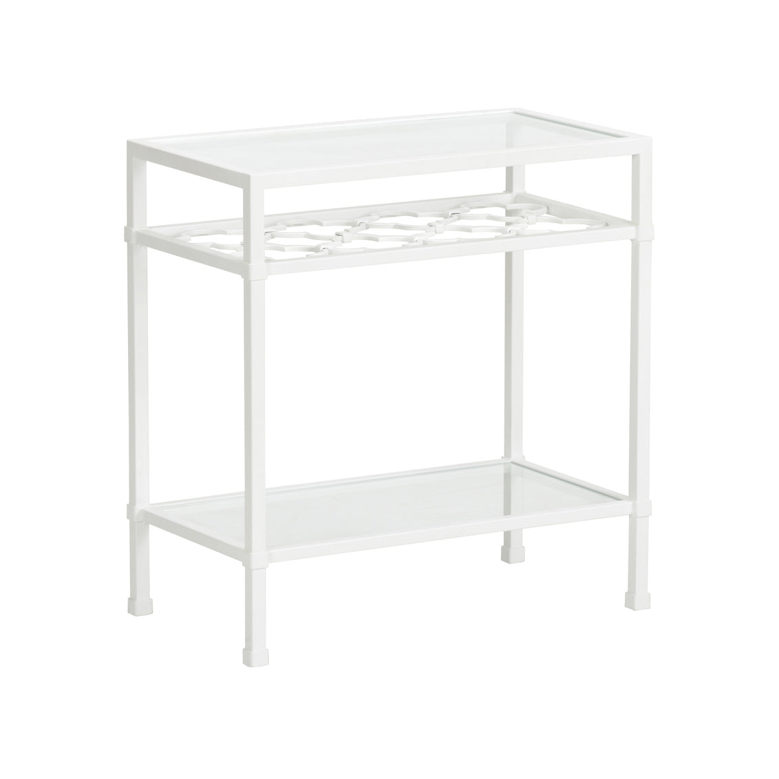 Chelsea House Pacific Coast Side Table- White