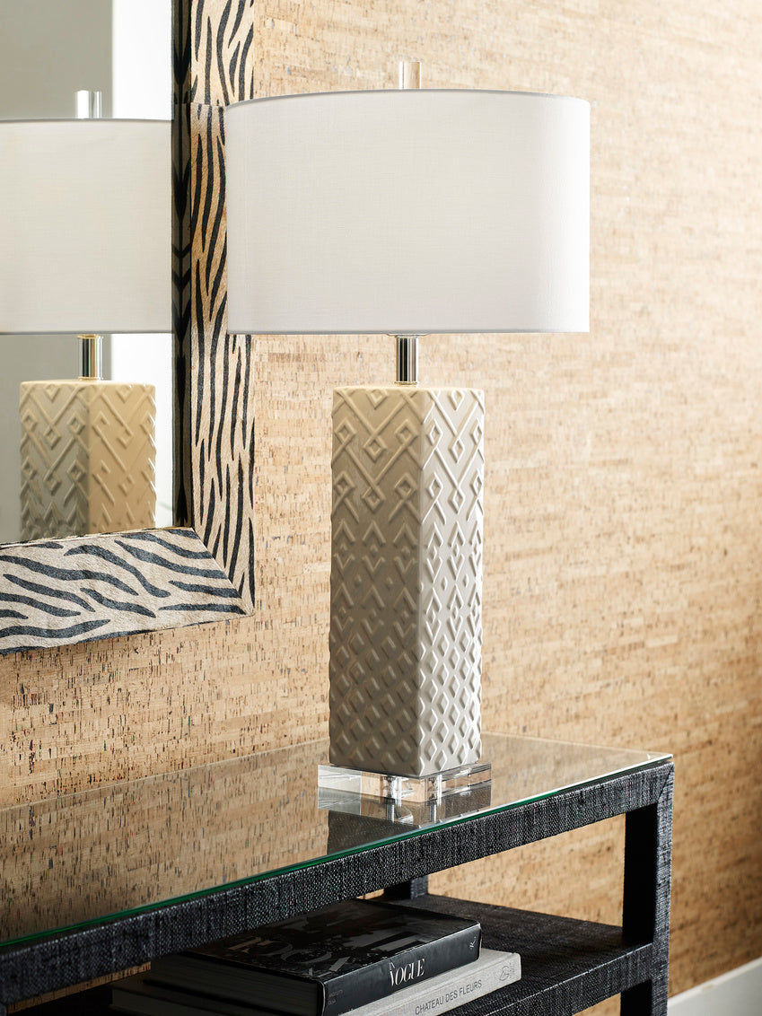 Wildwood Ujamaa Lamp - White