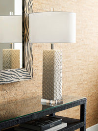 Wildwood Ujamaa Lamp - White