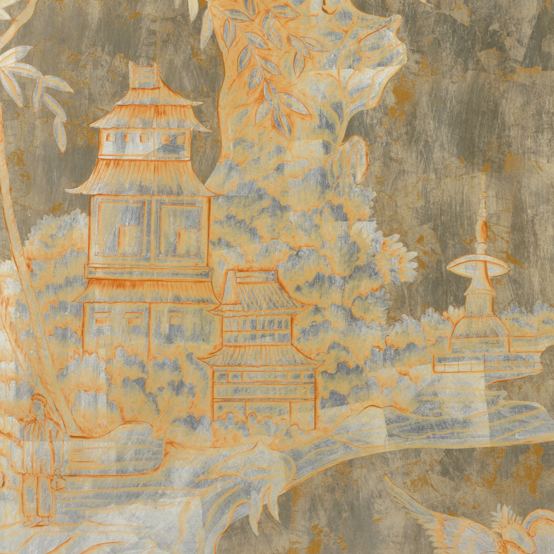 Chelsea House Chinoiserie Panel - Left