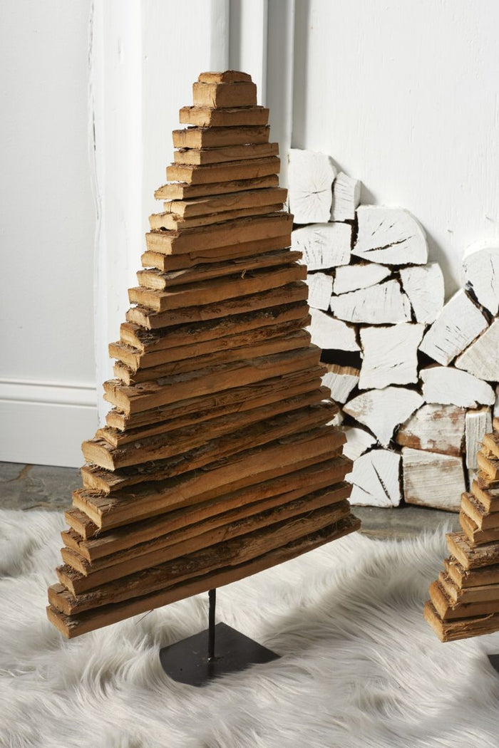 Design Shop Natural Lindenwood Tree, 15.25" X 23.25".