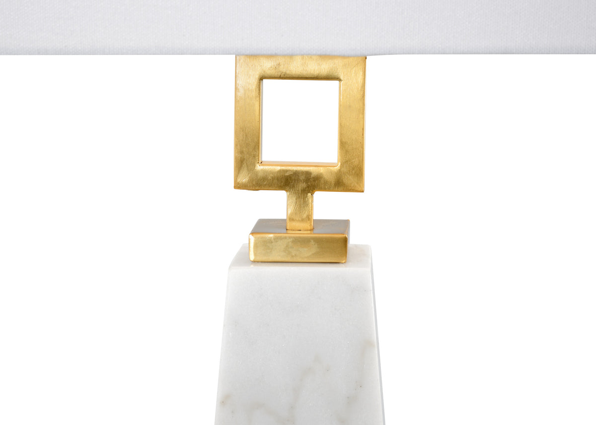 Chelsea House Marble Pyramid Lamp