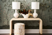 Chelsea House Acanthus Leaf Bowl - Cream