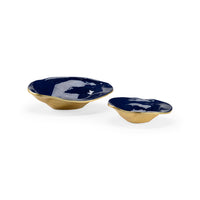 Wildwood Waving Edge Blue Bowls (S2)