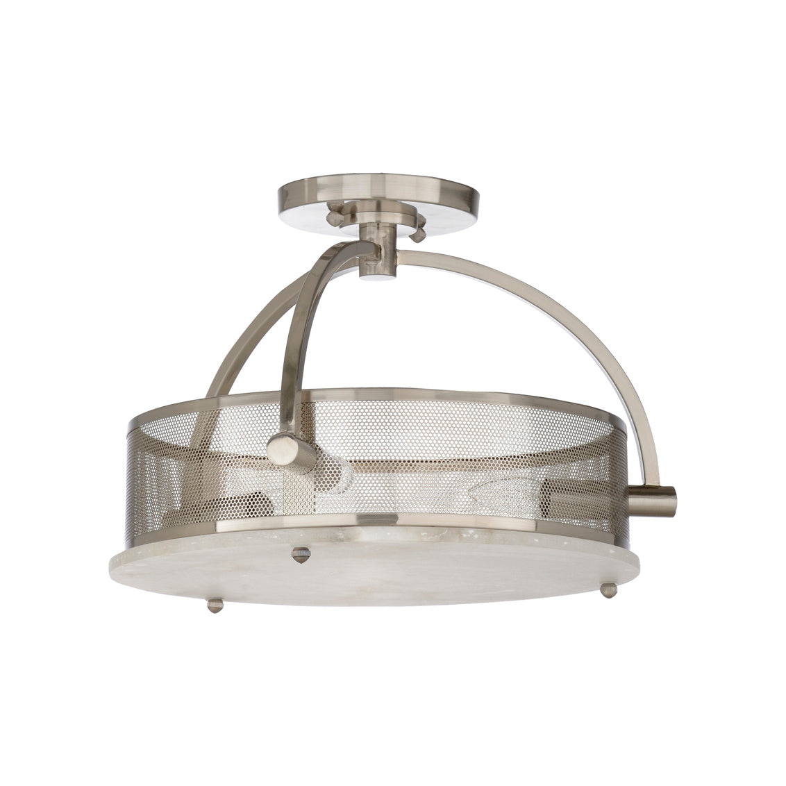 Wildwood Moon Ceiling Light - Nickel