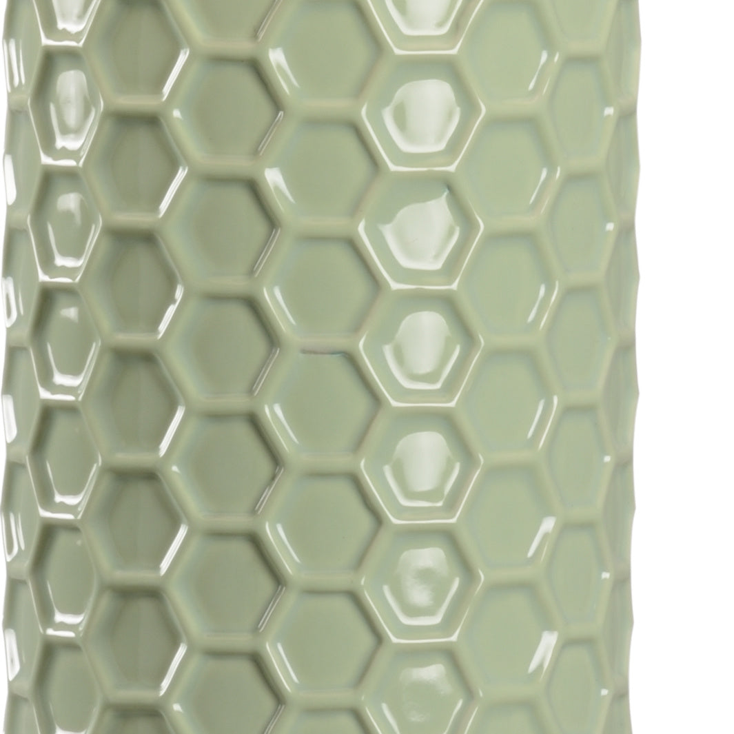 Chelsea House April Honeycomb Lamp - Pistachio
