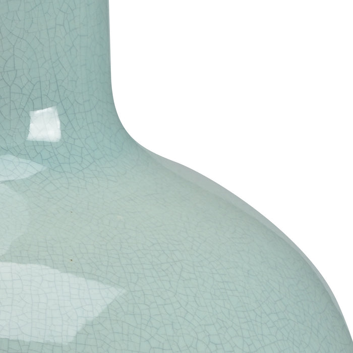 Chelsea House Wicker Vase - Celadon