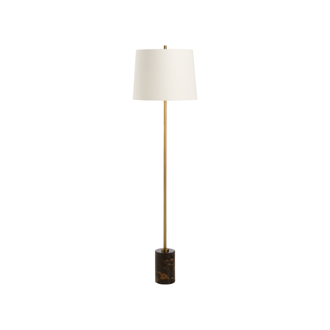 Chelsea House Lambeth Floor Lamp - Brown Marble