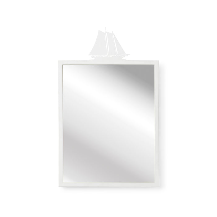 Chelsea House High Tide Mirror - White