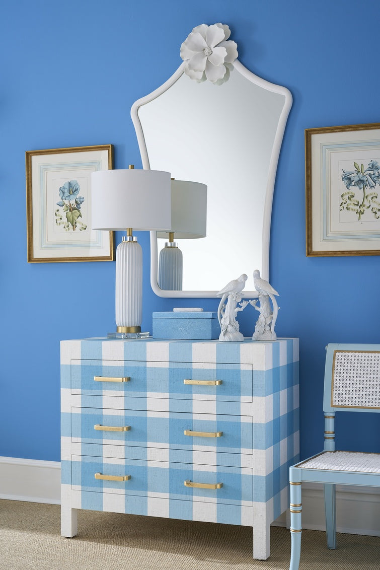 Chelsea House Bl Floral W/Ribbon-A