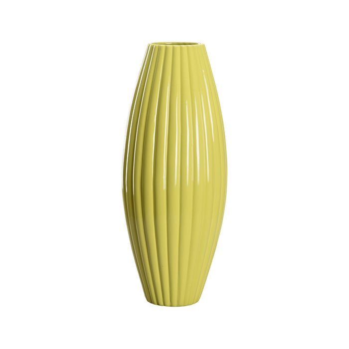 Chelsea House Aubrey Vase - Chartreuse (Tall)
