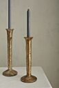 Design Shop Krysos Candlestick 4.75"x 12.5", Set of 2
