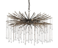 Currey and Company - 9451 - Six Light Chandelier - Fen Collection - Cupertino