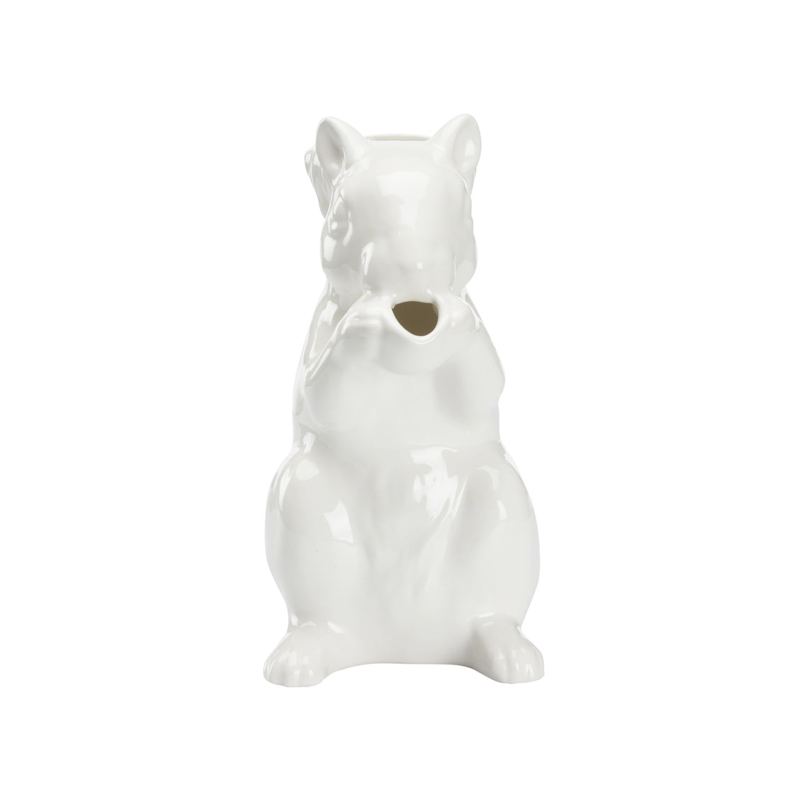 Chelsea House Squirrel Pitcher - White