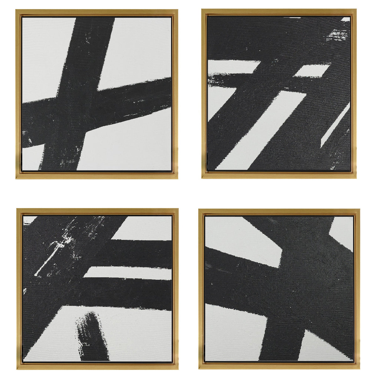 Ave. 4 Framed Canvas Art