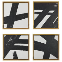 Ave. 4 Framed Canvas Art