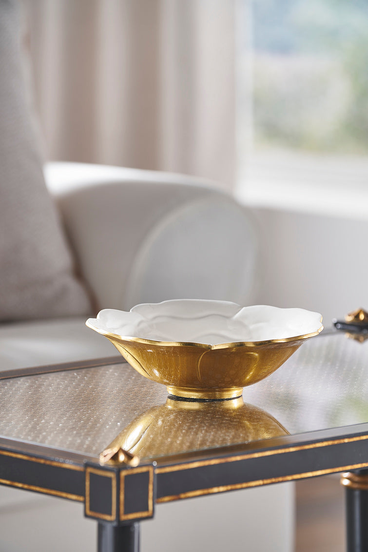 Chelsea House White Enameled Bowl (Lg)
