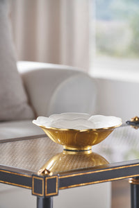 Chelsea House White Enameled Bowl (Lg)