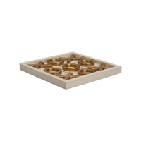 Chelsea House TIC TAC TOE-RESIN/GOLD METAL (BOX)