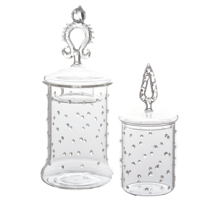 Abigails La Boheme Apothecary Jars, Set of 2