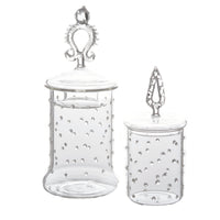 Abigails La Boheme Apothecary Jars, Set of 2