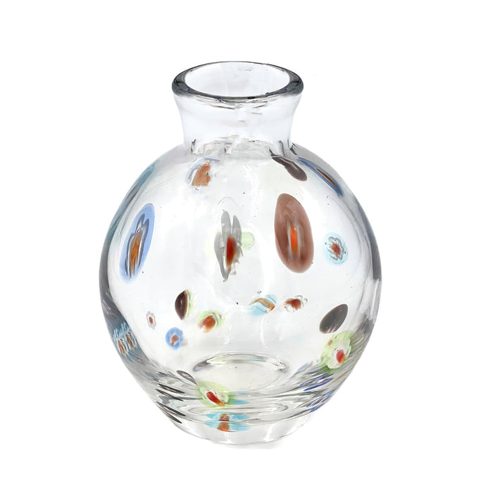 Abigails Torcello Bud Vase, Mille Fiori Dots