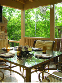 Craftmade 14" Wall Fan from the Bellows IV collection in Brushed Polished Nickel finish