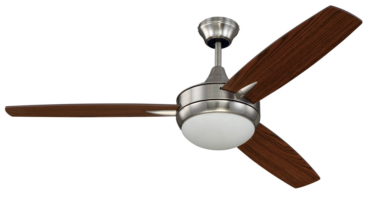 Craftmade - TG52BNK3 - 52" Ceiling Fan - Targas 52" - Brushed Polished Nickel