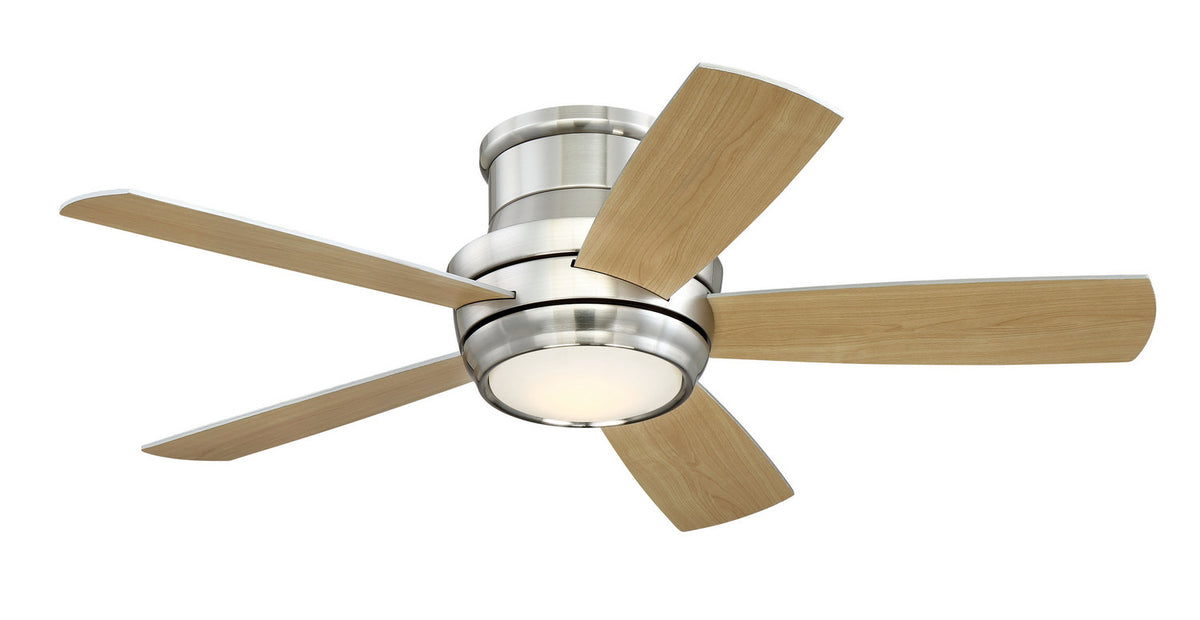 Craftmade - TMPH44BNK5 - 44" Ceiling Fan - Tempo Hugger 44" - Brushed Polished Nickel
