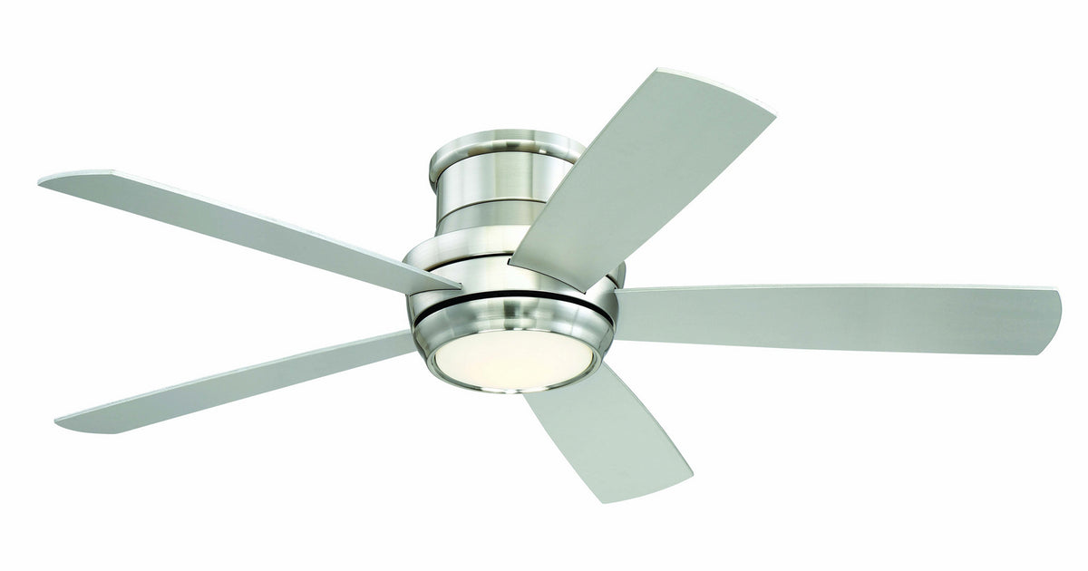 Craftmade - TMPH52BNK5 - 52" Ceiling Fan - Tempo Hugger 52" - Brushed Polished Nickel