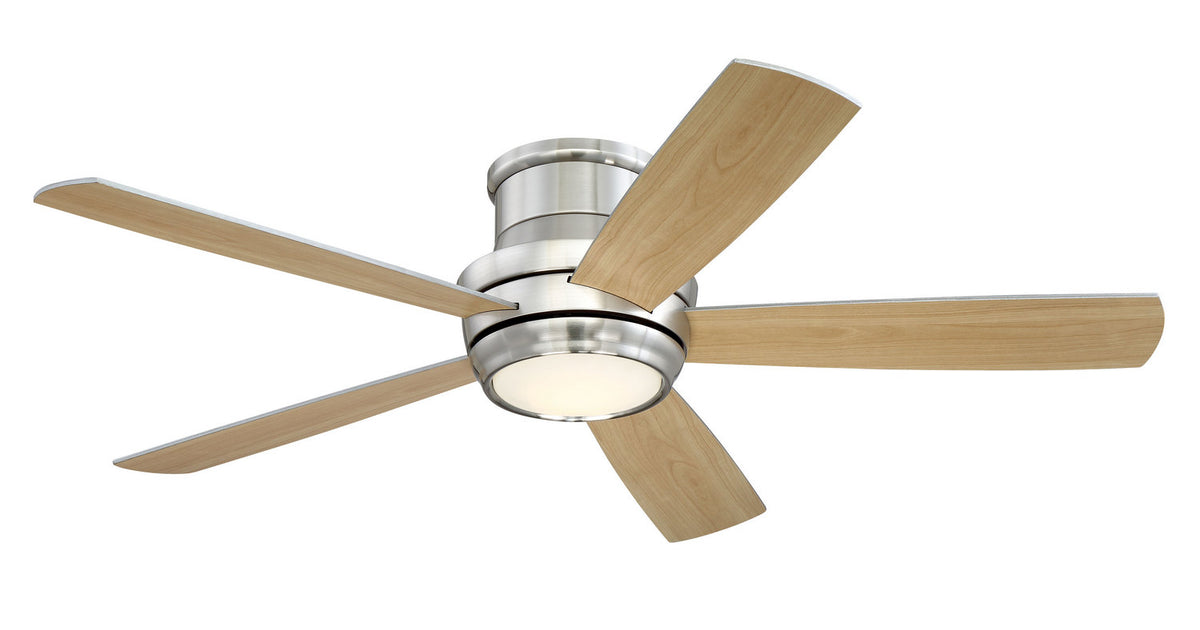 Craftmade - TMPH52BNK5 - 52" Ceiling Fan - Tempo Hugger 52" - Brushed Polished Nickel