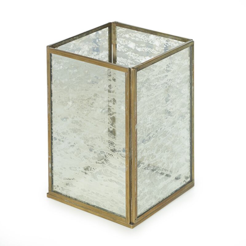 Design Shop Gold Prudence Lantern, 4" X 6".