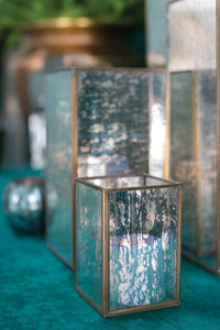 Design Shop Gold Prudence Lantern, 4" X 6".