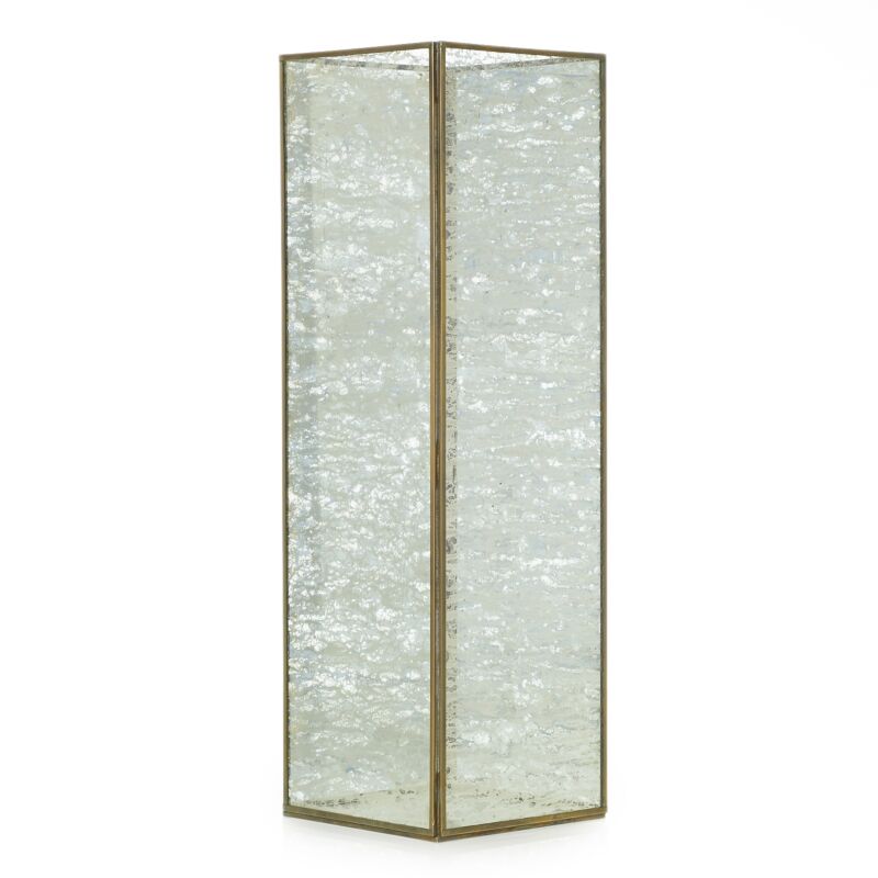 Design Shop Gold Prudence Lantern, 6" X 19.5".