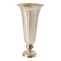 Design Shop Champagne Lita Vase and Compote Vase, 8.25" X 16.5".
