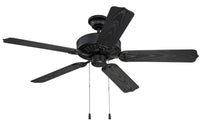Craftmade - END52MBK5PC1 - 52" Ceiling Fan - Enduro Plastic with Light Kit - Matte Black