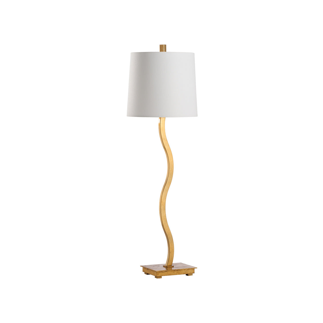 Chelsea House Sway Buffet Lamp-Gold Leaf
