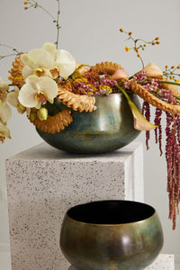 Design Shop Green Sosa Bowl, 13" X 7"