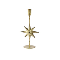 Design Shop Winter Solstice Candleholder 5.5"x 3.5"x 11", Set of 2